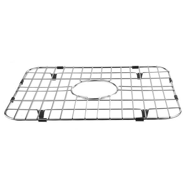 ALFI brand Sink Grid Center Drain 14.5in x 17.38in Stainless