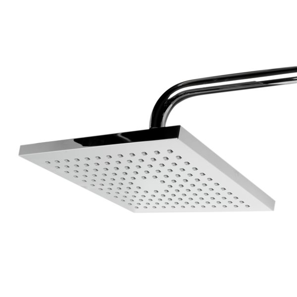 ALFI brand Thermostatic Shower Bar System - Square Shower Head - Polished Chrome