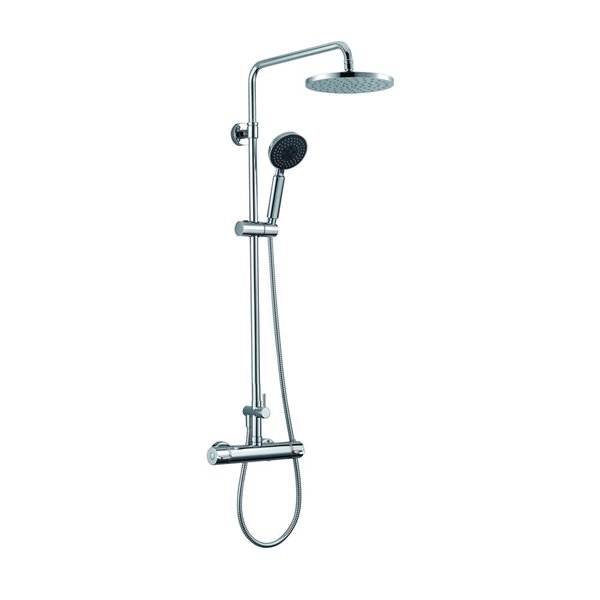 ALFI brand Thermostatic Shower Bar System - Polished Chrome