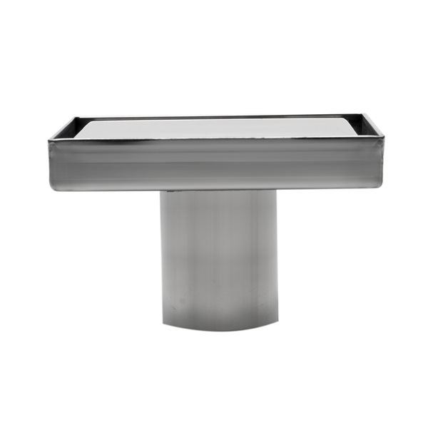 ALFI brand Square Linear Shower Drain - 5.25-in - Polished Stainless Steel
