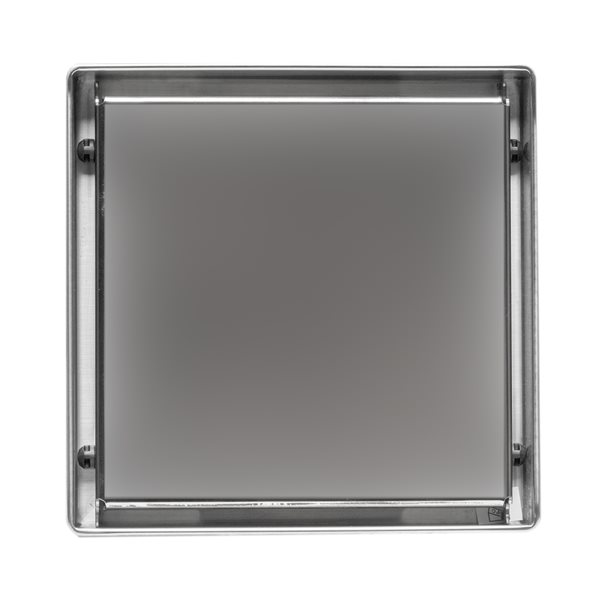 ALFI brand Square Linear Shower Drain - 5.25-in - Polished Stainless Steel