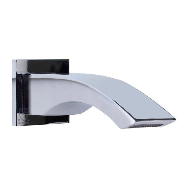 ALFI brand Modern Bathtub Spout - 6-in - Polished Chrome