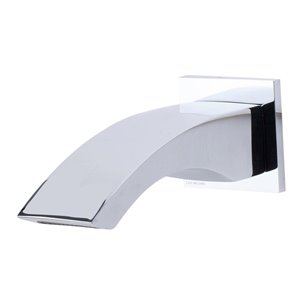 ALFI brand Modern Bathtub Spout - 6-in - Polished Chrome