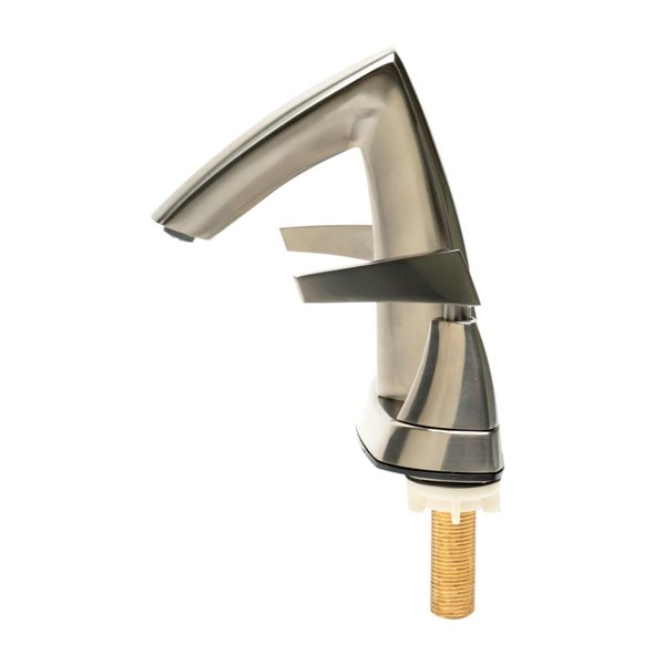ALFI brand Bathroom Sink Faucet - 2-Handle - 4-in - Brushed Nickel