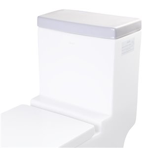 EAGO Replacement Toilet Tank Lid - 7-in - White Porcelain