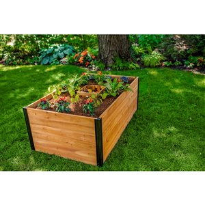 Jardin de compostage à trou de serrure MEZZA de Vita, 3 pi x 5 pi