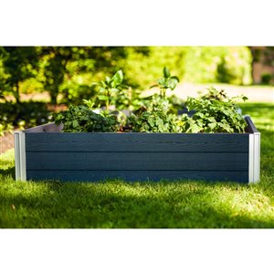 Vita URBANA Garden Bed - 4-ft x 4-ft x 11-in