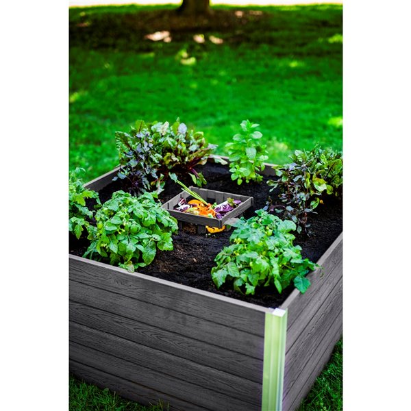 vita urbana composting keyhole garden bed