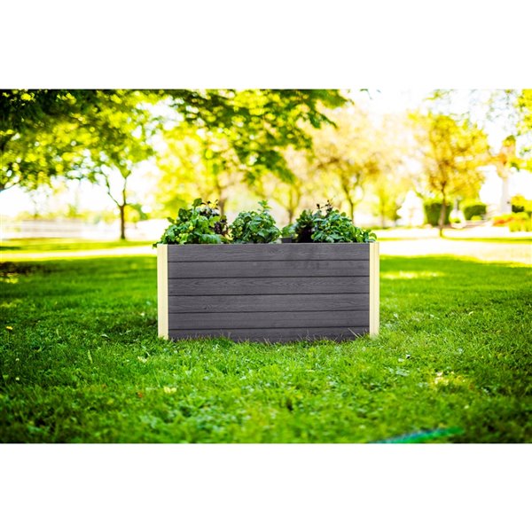 Vita URBANA Keyhole Garden - 4-ft x 4-ft