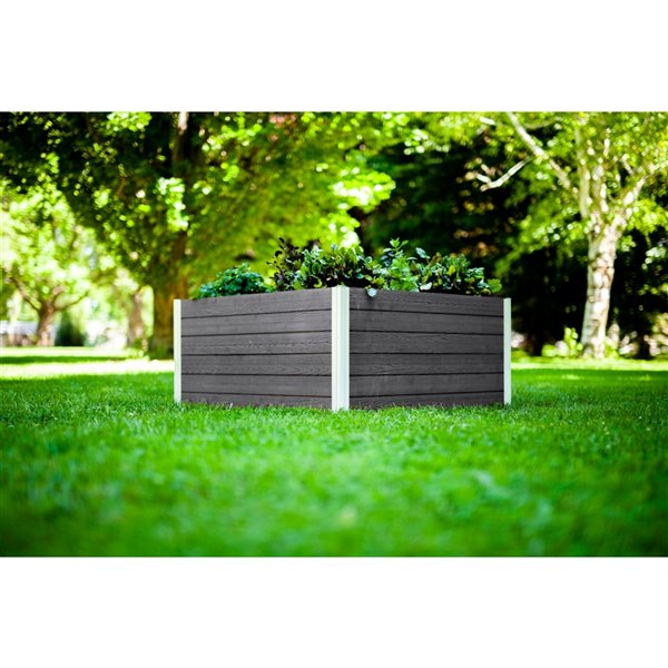 Vita URBANA Keyhole Garden - 4-ft x 4-ft