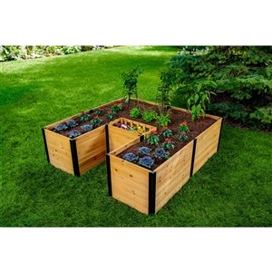 Vita MEZZA Keyhole Garden - 6-ft x 6-ft