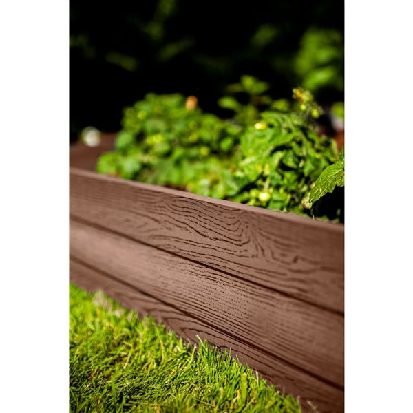 Vita URBANA Garden Bed - 4-ft x 4-ft x 11-in