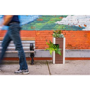 Jardinière en pilier URBANA de Vita, 13 po x 13 po