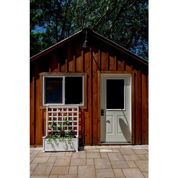 Vita HURON Planter with Lattice