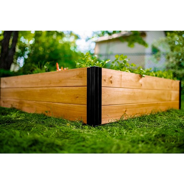 Vita MEZZA Garden Bed - 4-ft x 4-ft x 11-in