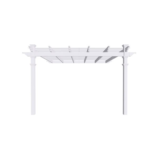 Pergola à attacher Freemont de Vita, 12 pi x 12 pi