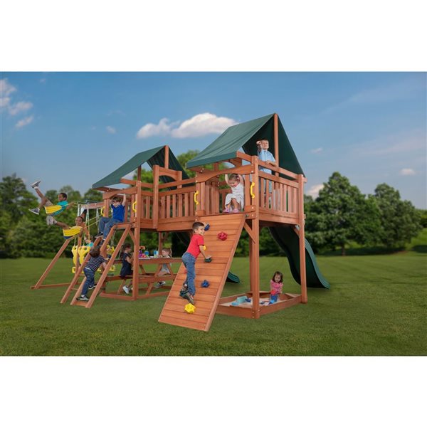 Creative Cedar Designs Sequoia Playset 3200 RONA