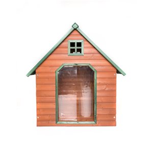Niche pour chien K-9 Kamp de Creative Cedar Design, grande