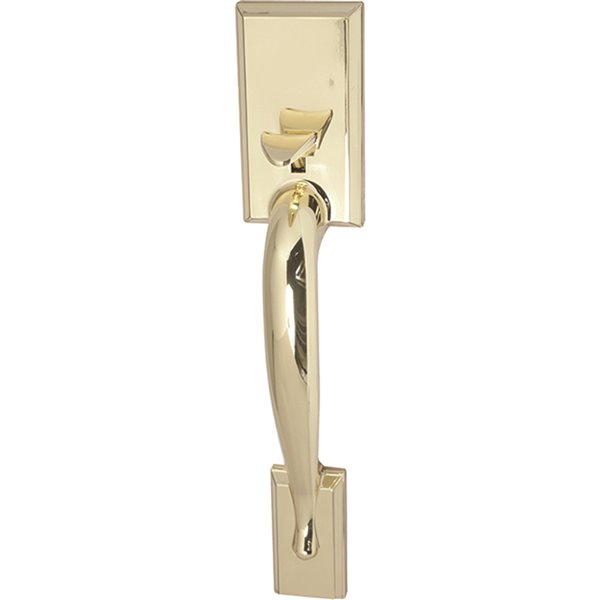 Brass Entry Door Handles & Locks 