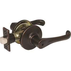 Forge Locks Braxton Privacy Door Handle - Oil Rubbed Bronze