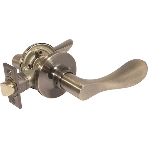 Forge Locks Avalanche Passage Door Handle - Antique Brass