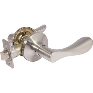 Forge Locks Avalanche Passage Door Handle - satin chrome