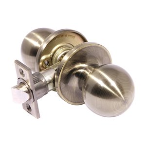 Forge Locks Olympic Passage Door Handle - Polished Brass 13-11001