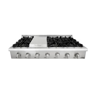 Thor Kitchen Gas Range Top with Griddle - 6 Burner - 48-in