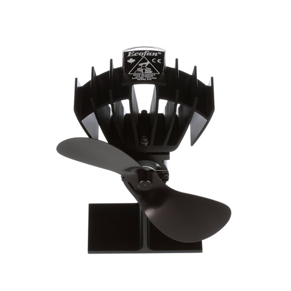 Ecofan Ultrair Wood Stove Fan Black 810caxbx Rona