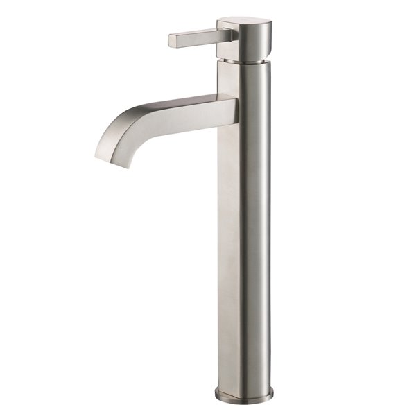 Kraus Premier Bathroom Sink Faucet - 1-Handle - 12.5-in - Satin Nickel