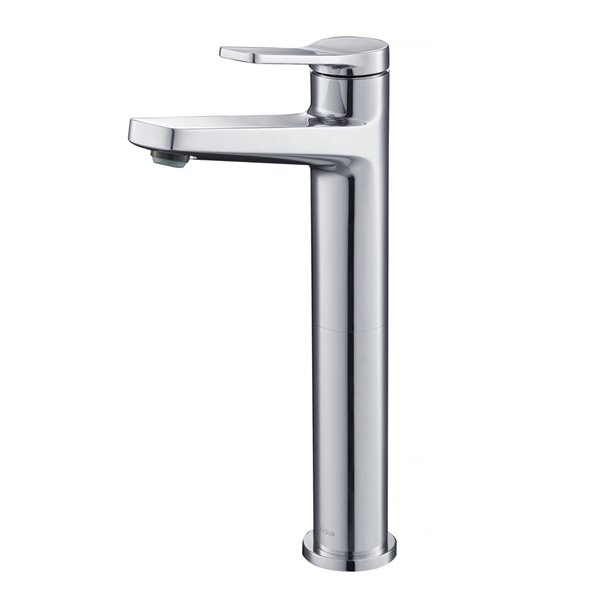 Kraus Indy Bathroom Sink Faucet - 1-Handle - 10.88-in - Chrome