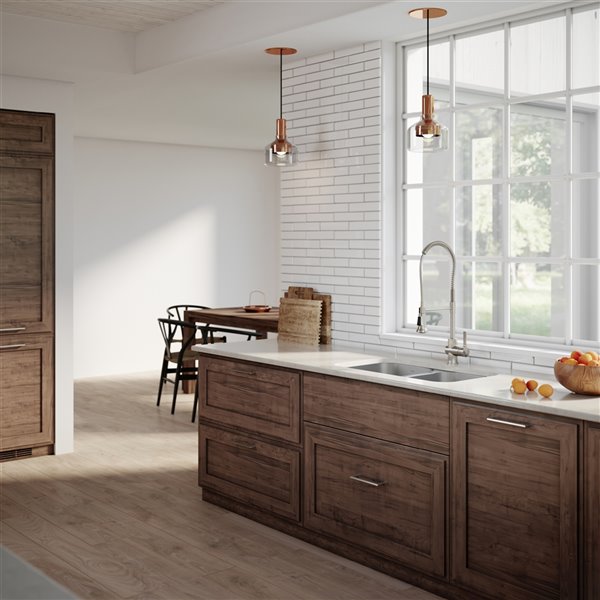 Kraus Outlast MicroShield 32-in Undermount Double Bowl Kitchen Sink