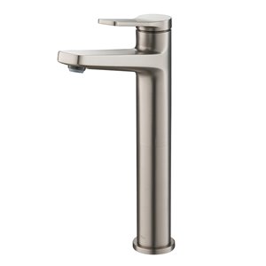 Kraus Indy Bathroom Sink Faucet - 1-Handle - 10.88-in - Stainless Steel