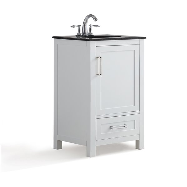 20 Inch Bathroom Vanity With Sink Socimobel 20 Kron Glossy White