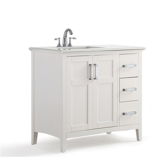 Left Offset Bathroom Vanity