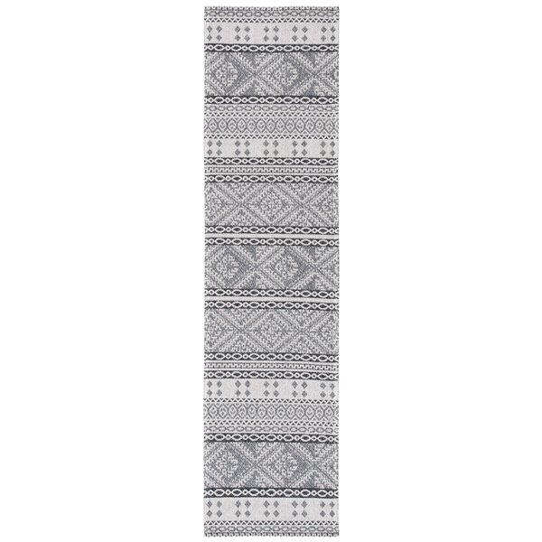 Safavieh Augustine Area Rug - 2-ft x 8-ft - Rectangular - Light Gray/Anthracite