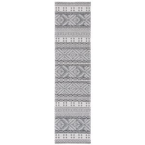 Safavieh Augustine Area Rug - 2-ft x 8-ft - Rectangular - Light Gray/Anthracite