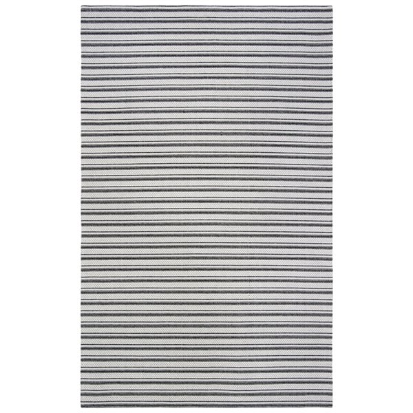 Safavieh Augustine Area Rug - 2-ft 10-in x 5-ft - Rectangular - Black/Light Gray