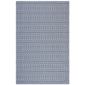 Tapis rectangulaire Augustine de Safavieh, 4 pi x 6 pi, bleu marine/gris clair