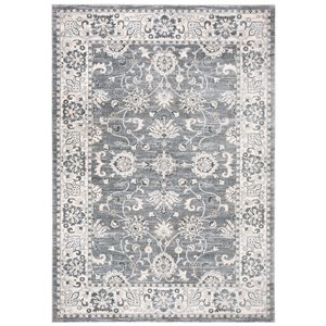 Safavieh Isabella Area Rug - 5-ft 3-in x 7-ft 6-in - Rectangular - Gray/Cream