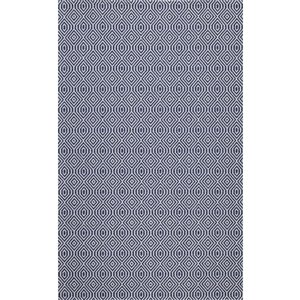 Tapis rectangulaire Augustine de Safavieh, 8 pi 7 po x 12 pi, bleu marine/gris clair