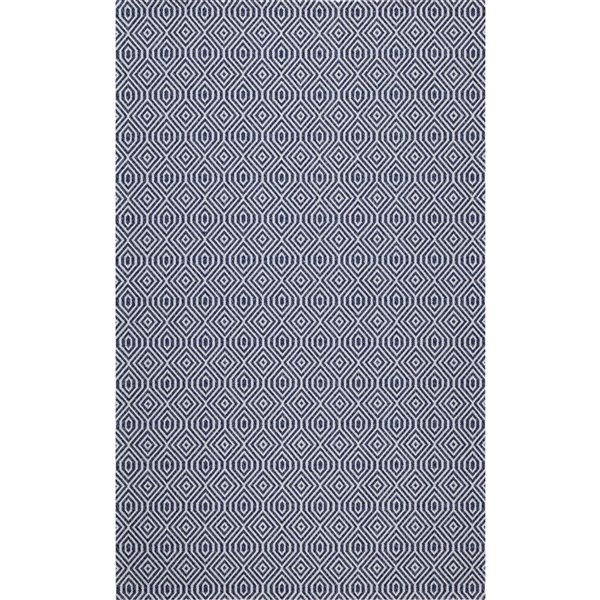 Tapis rectangulaire Augustine de Safavieh, 2 pi 10 po x 5 pi, bleu marine/gris clair