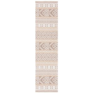 Tapis rectangulaire Augustine de Safavieh, 2 pi x 8 pi, taupe/crème