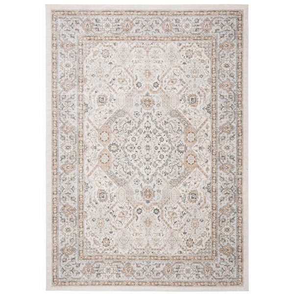 Tapis rectangulaire Isabella de Safavieh, 3 pi x 5 pi, crème/beige