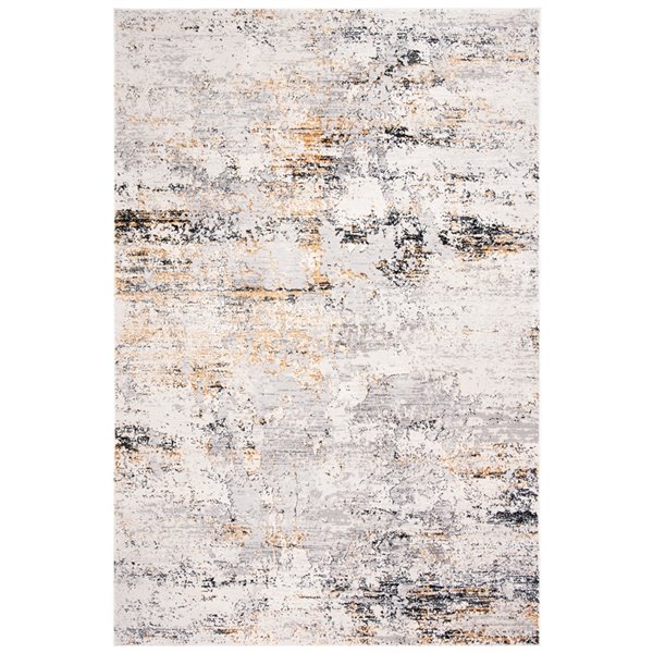 Safavieh Amalfi Area Rug - 3-ft x 5-ft - Rectangular - Cream/Gold