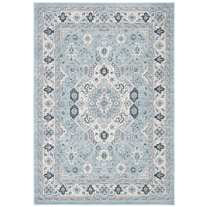 Safavieh Isabella Area Rug - 5-ft 3-in x 7-ft 6-in - Rectangular - Blue/Cream