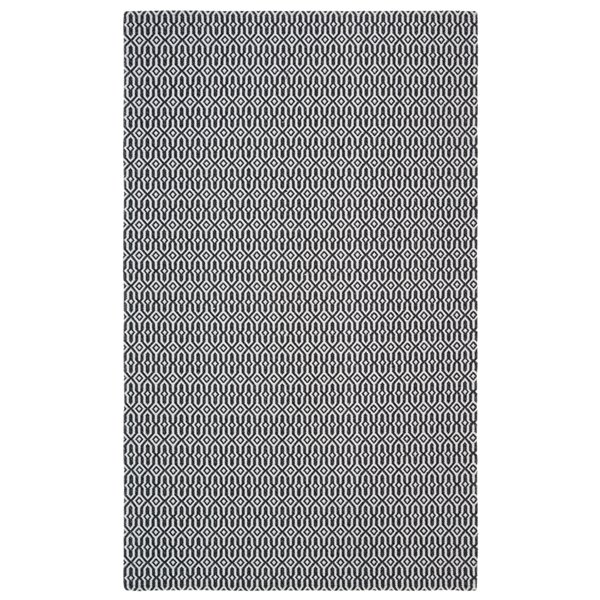 Safavieh Augustine Area Rug - 2-ft 10-in x 5-ft - Rectangular - Black/Light Gray