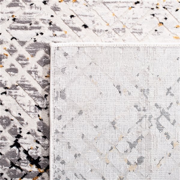 Safavieh Amalfi Area Rug - 9-ft x 12-ft - Rectangular - Cream/Charcoal