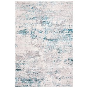 Safavieh Amalfi Area Rug - 9-ft x 12-ft - Rectangular - Cream/Turquoise