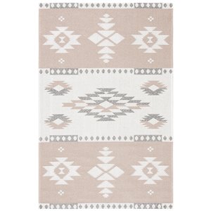 Safavieh Augustine Area Rug - 4-ft x 6-ft - Rectangular - Taupe/Cream